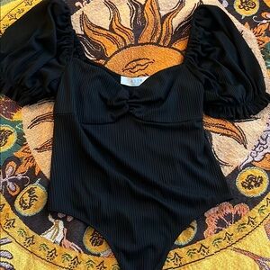 ASTR Black Bodysuit